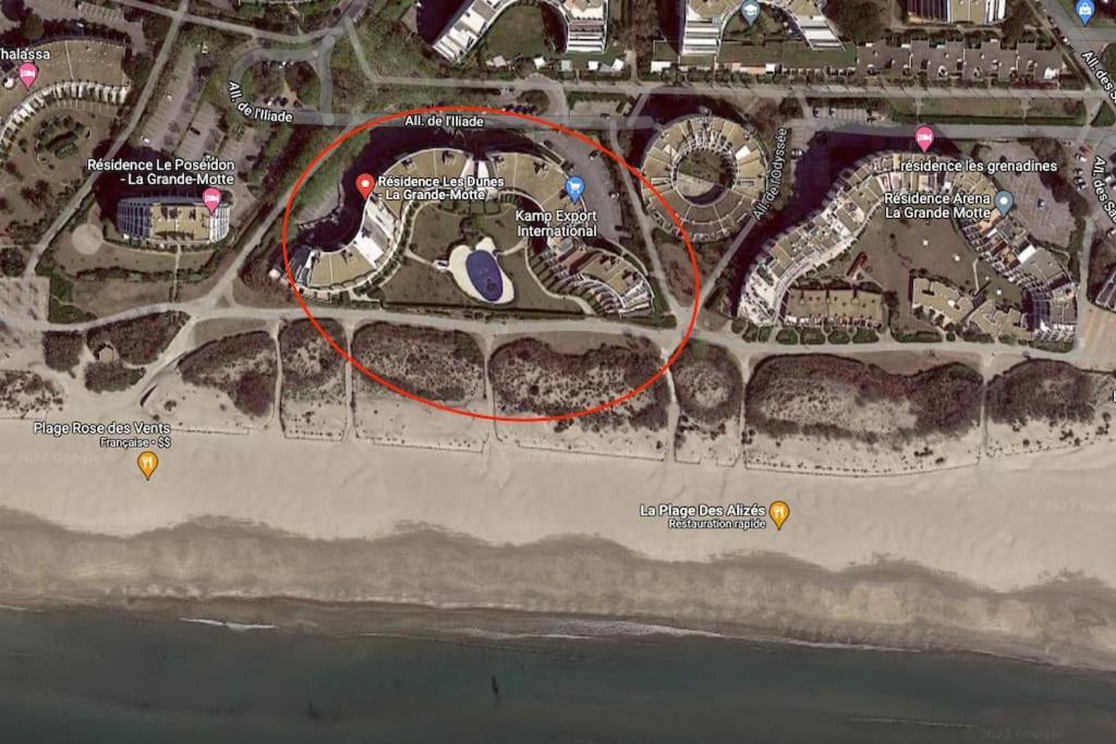 *Les Dunes, 50 M Des Plages, Clim, Netflix,4 Pers* La Grande-Motte Exterior foto